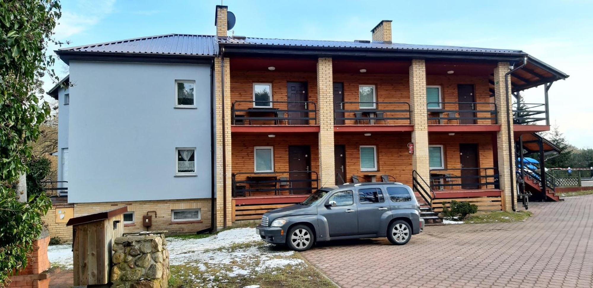 Motel Drawa Przesieki Esterno foto
